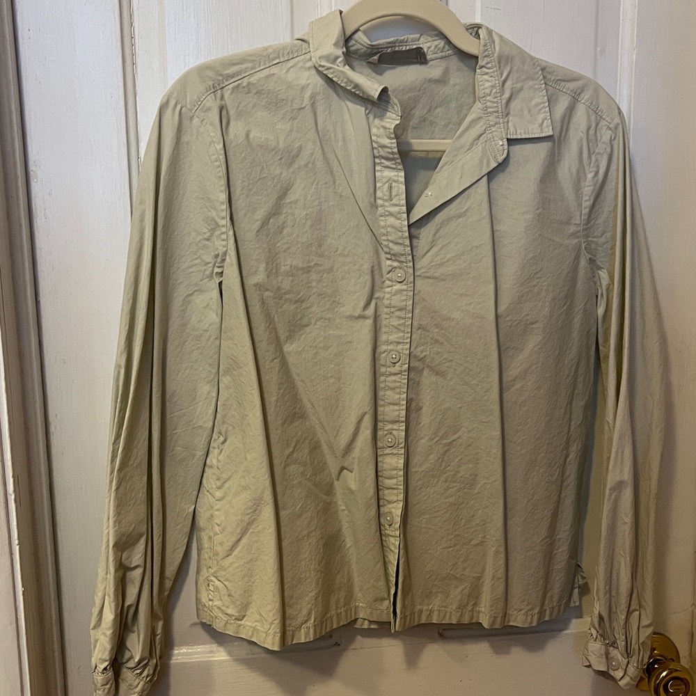 Everlane Light Green Button Down Shirt